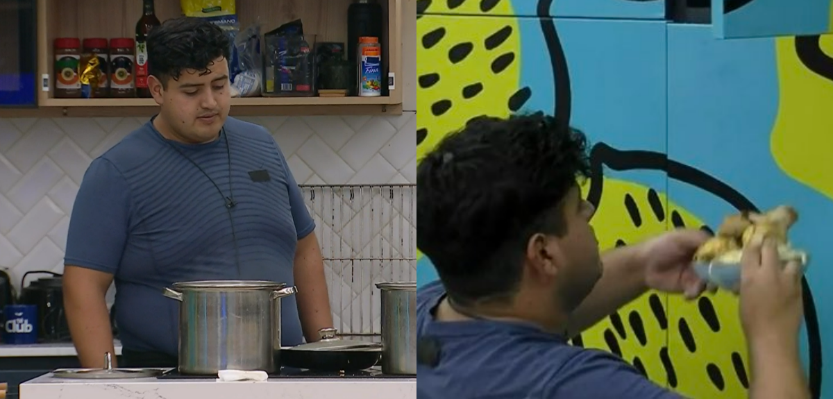 Televidentes cuestionan rol de Rubén en la cocina de 'Gran hermano': 