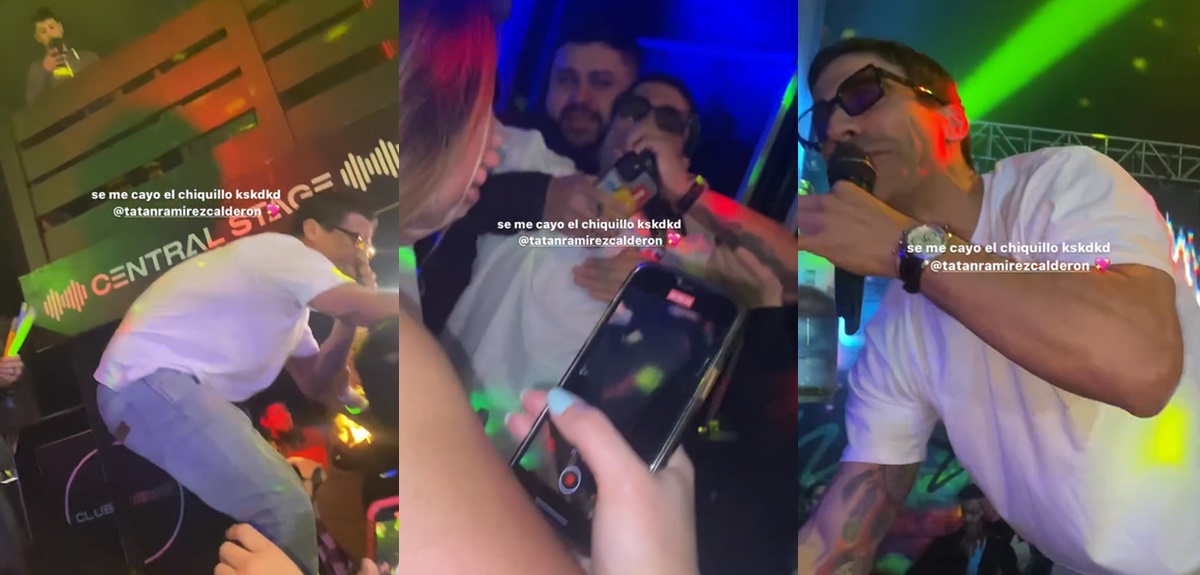 Sebastián Ramírez sufrió caída durante evento de discoteca en Concepción: 
