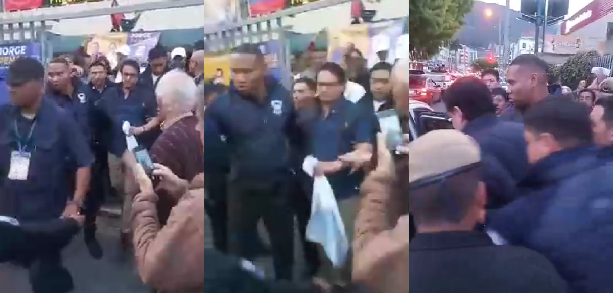 Registran momento exacto en que asesinan a candidato presidencial en Ecuador