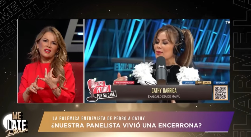 Cathy Barriga en Me Late Estelar