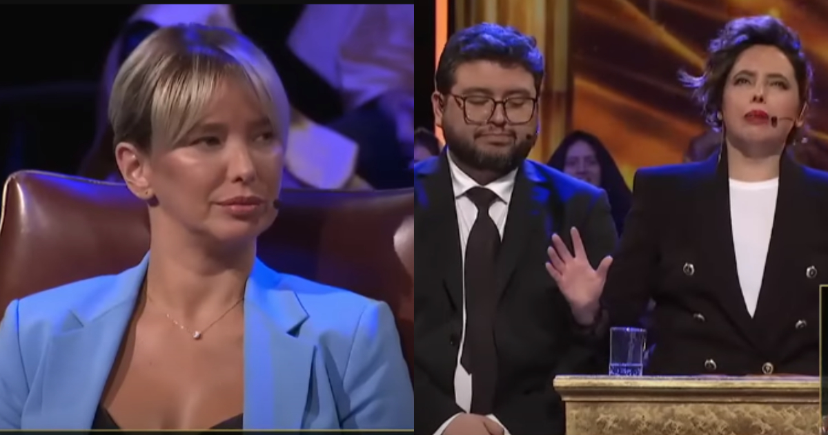 Claudia Schmitd interrumpió rutina de Chiqui Aguayo y Luis Slimming en El Purgatorio: “Fomes”