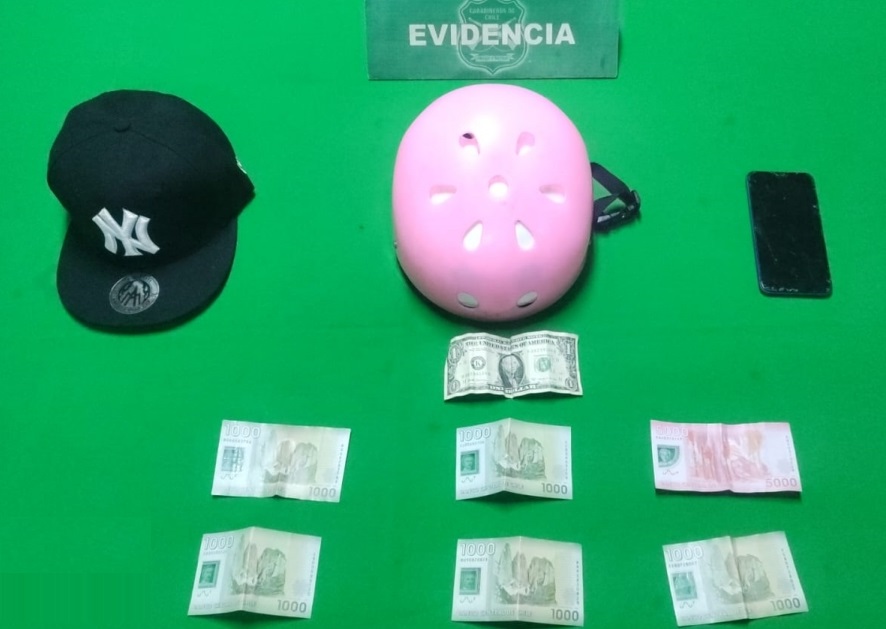 Evidencia Carabineros