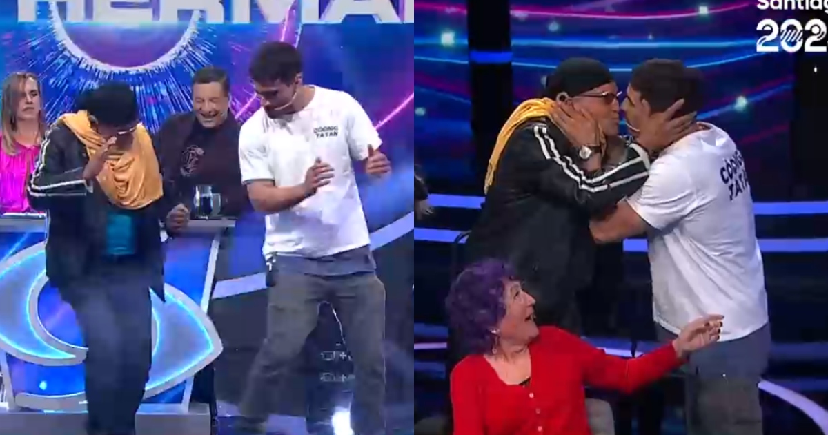 Sebastián y Francisco protagonizaron divertido momento en panel de Gran Hermano: hasta hubo piquito
