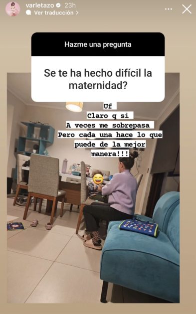 Carolina Varleta abordó pregunta al hueso sobre la maternidad con dos hijos: “A veces me sobrepasa”