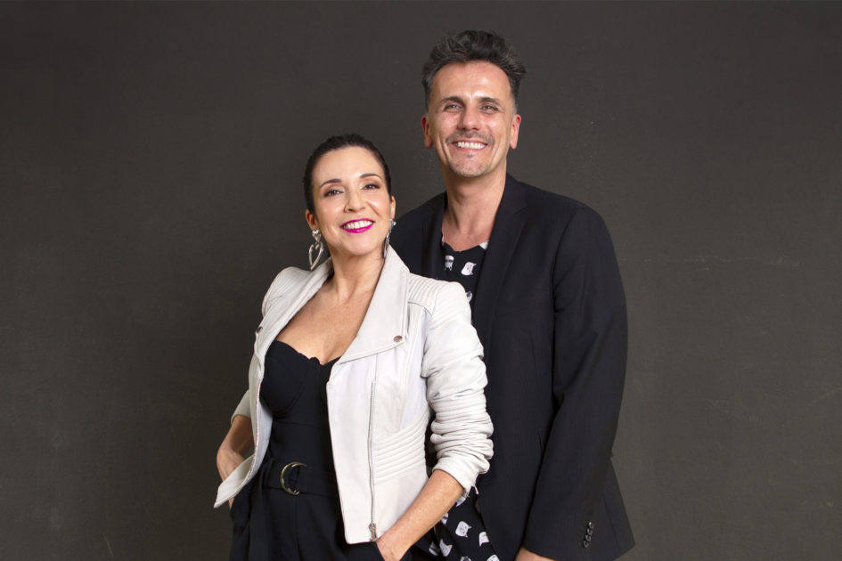 Karla Constant y Sergio Lagos
