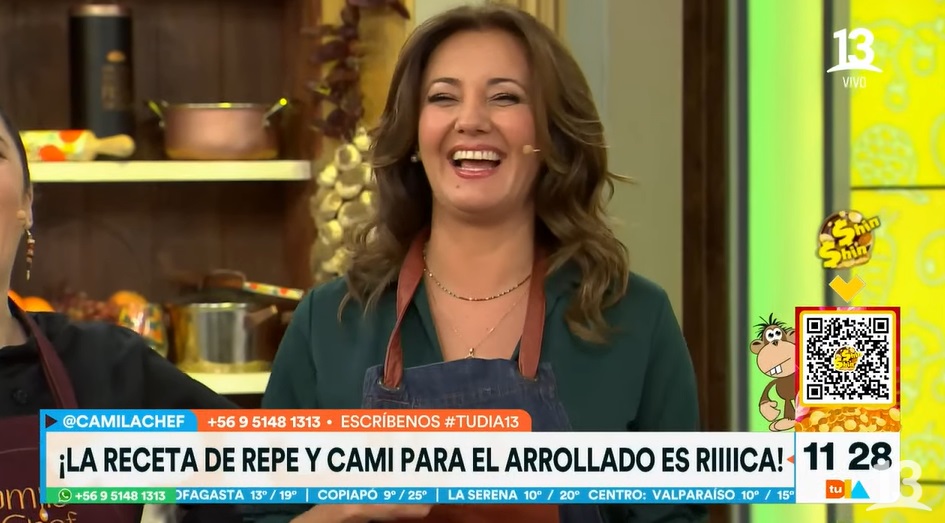 Priscilla Vargas en matinal Tu Día