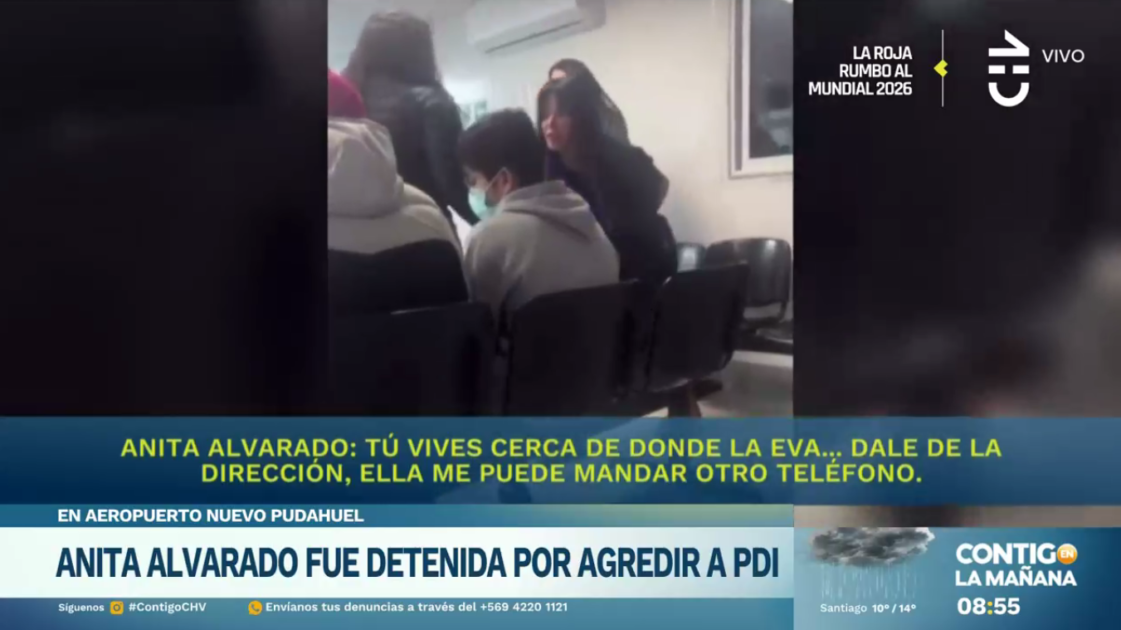 Revelan imágenes inéditas de detención de Anita alvarado: "Que llame a todos los medios…"