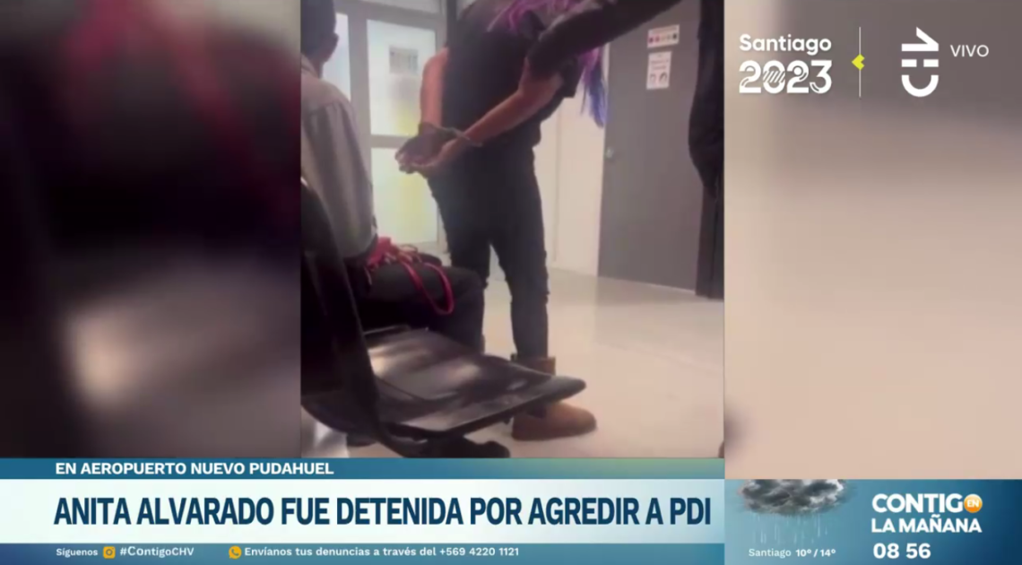 Revelan imágenes inéditas de detención de Anita alvarado: "Que llame a todos los medios…"