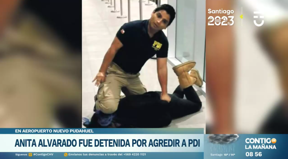 Revelan imágenes inéditas de detención de Anita alvarado: "Que llame a todos los medios…"