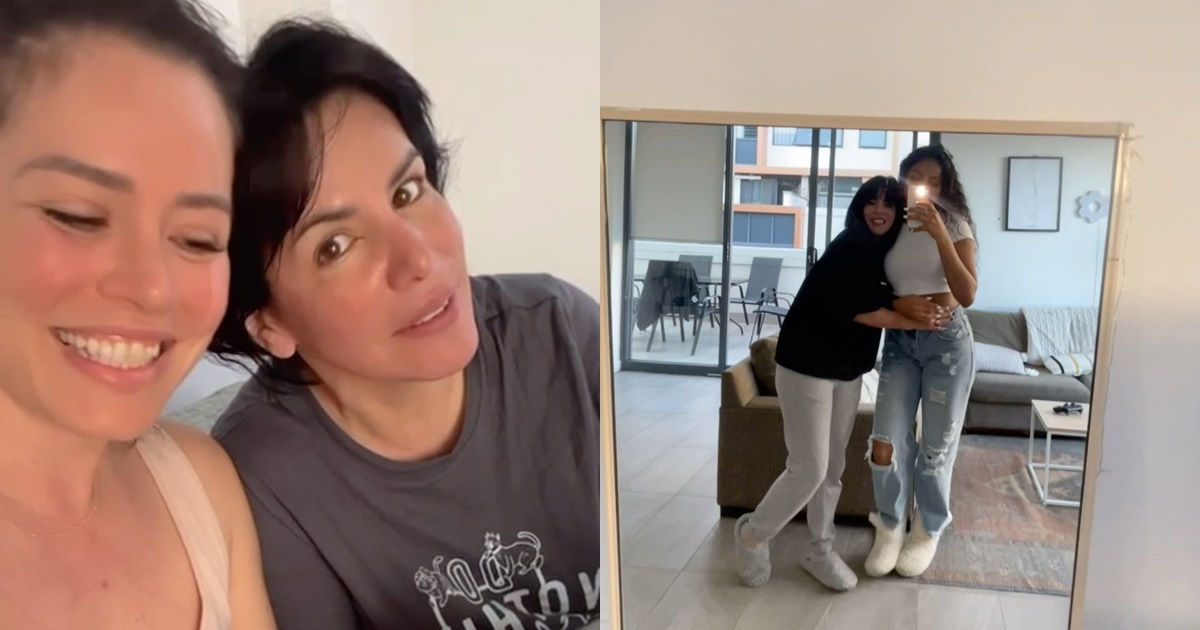 Anita Alvarado contestó a seguidora que cuestionó relación con sus hijas en Australia: 