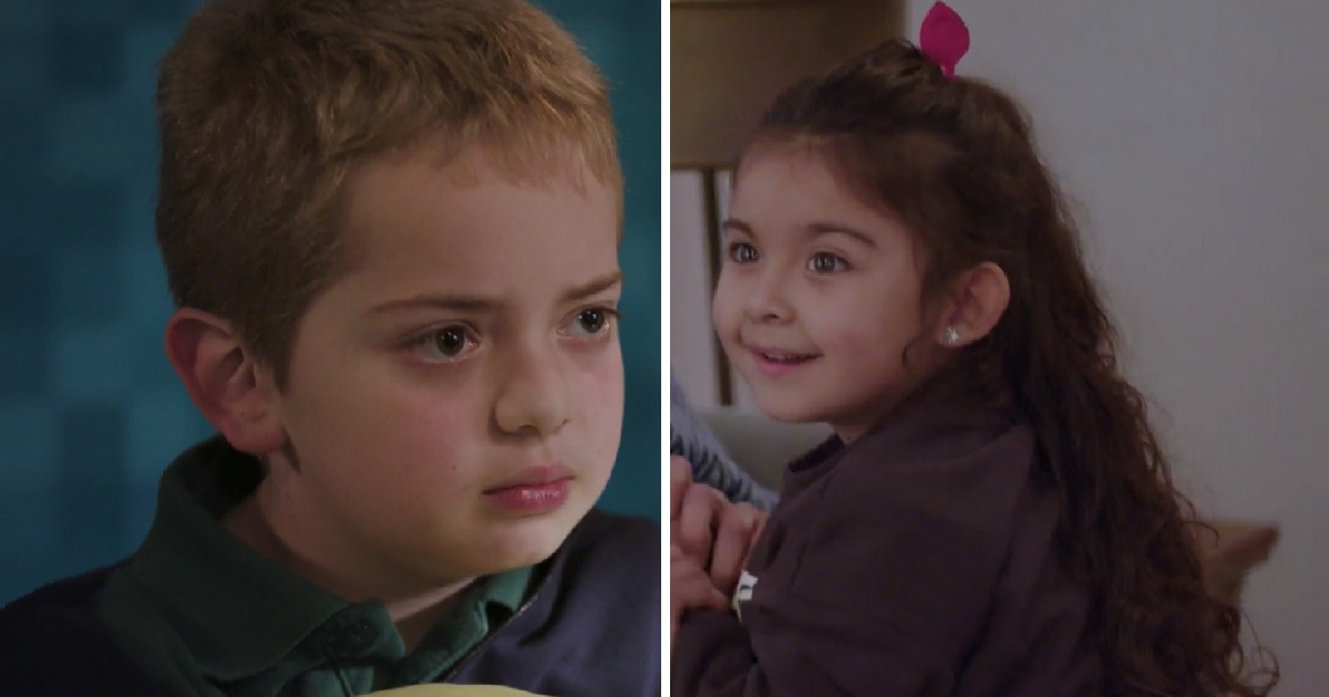 Los más pequeños de 'Como la vida misma': Benja y Sofi enternecieron redes sociales con foto juntos