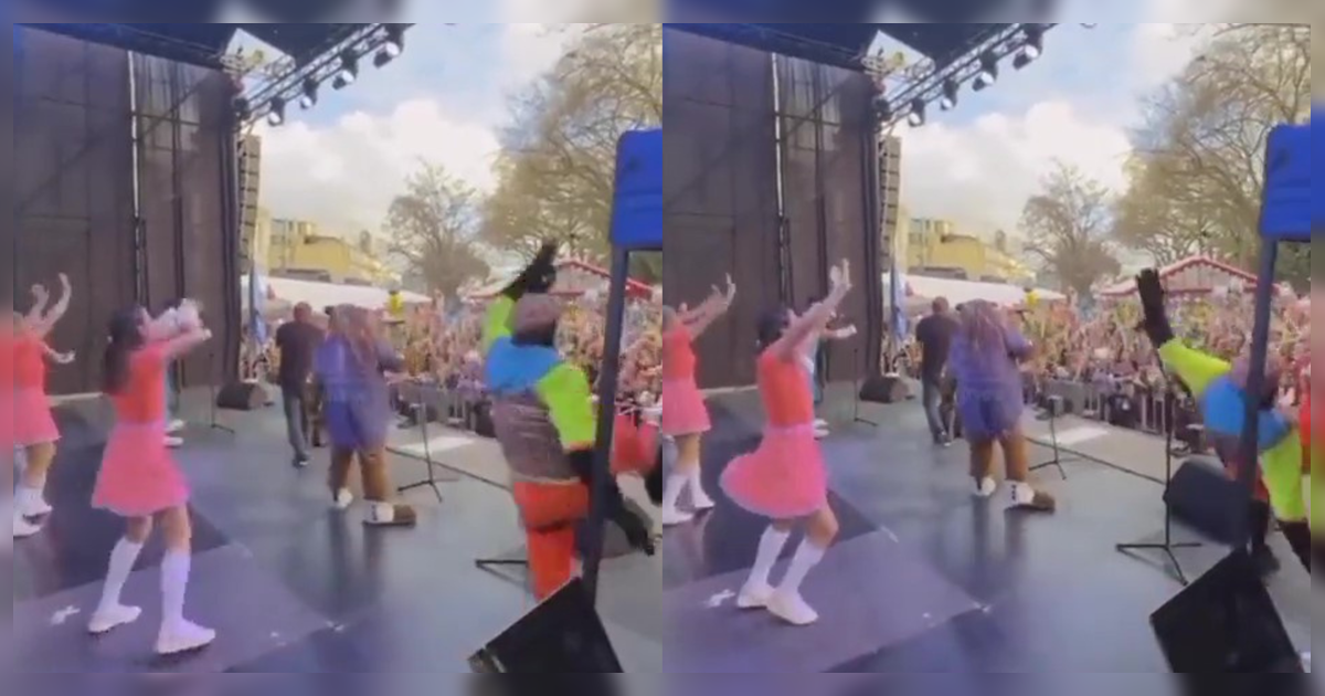 Gato Juanito sufrió bochornoso chascarro en pleno show de Cachureos en Fiestas Patrias