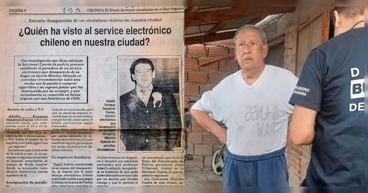 Chileno salió a comprar cigarros y desapareció por 30 años: dio insólita respuesta al ser encontrado