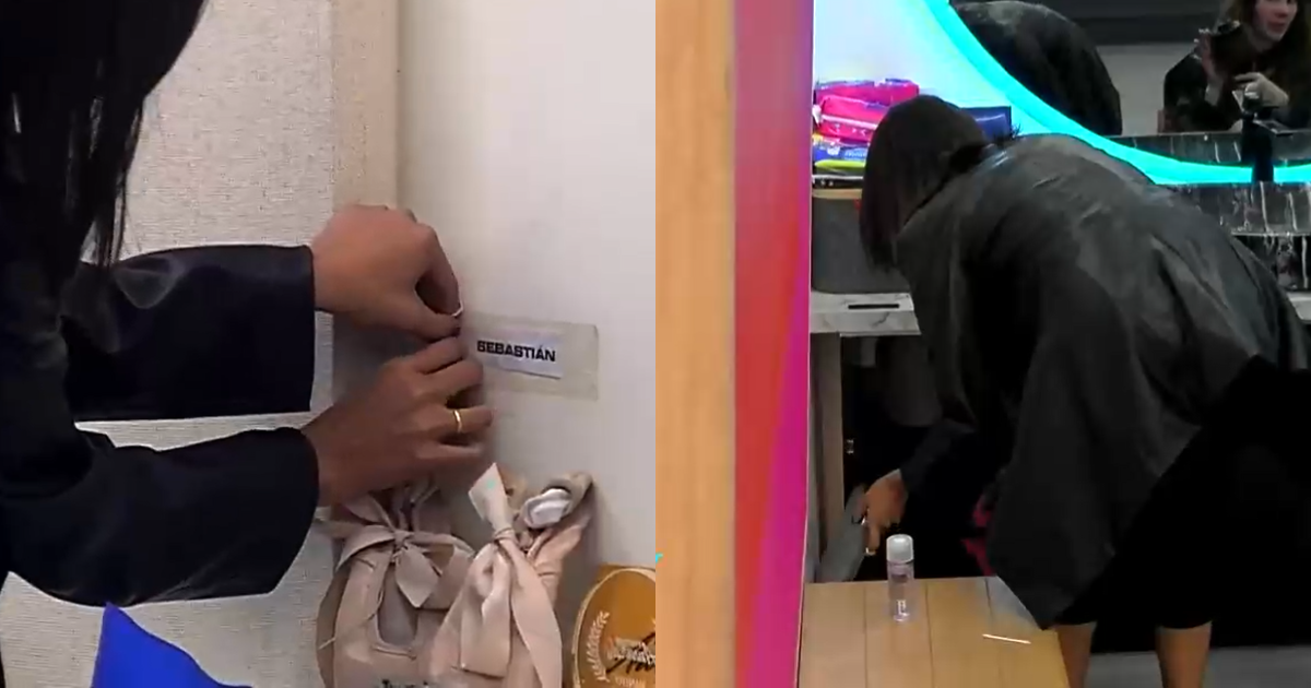 ¿Dio vuelta la página? Cony sacó nombre de Sebastián Ramírez en 'Gran Hermano' y botó su polera