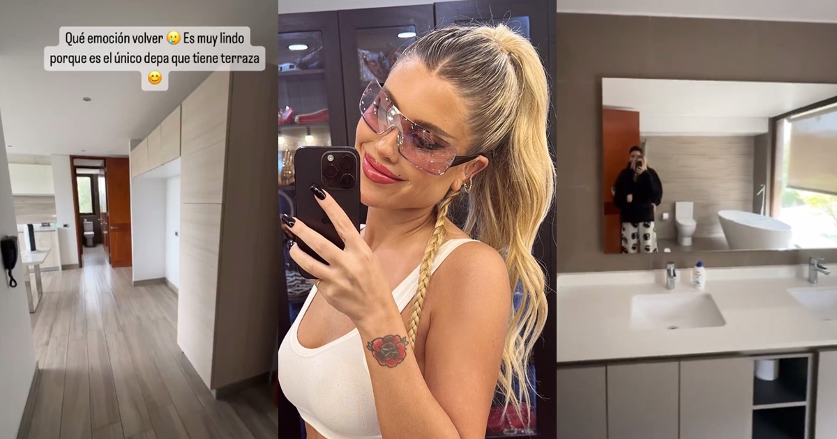 Coté López realizó tour por su antiguo y opulento departamento de Chicureo: 