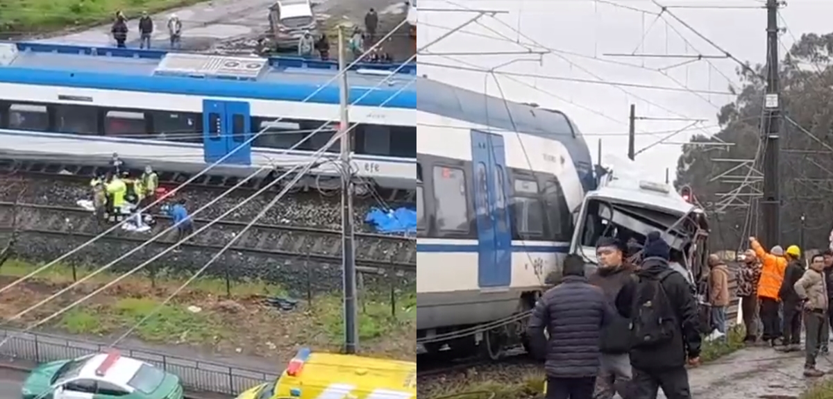 Pasajero de Biotren que chocó con bus entregó crudo relato: 