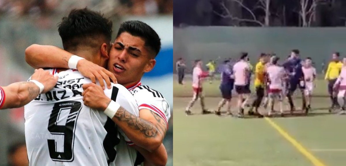 Damián Pizarro y Jordhy Thompson a los combos en partido amateur: castigados sin Superclásico