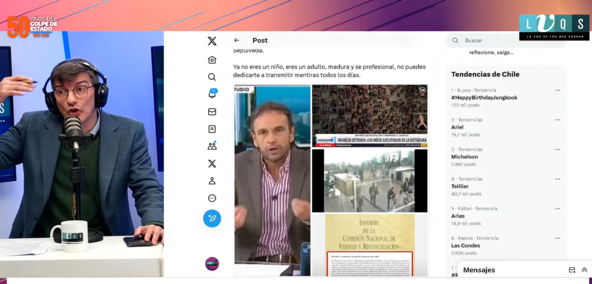 Daniel Stingo arremetió sin filtro contra Rodrigo Sepúlveda: 