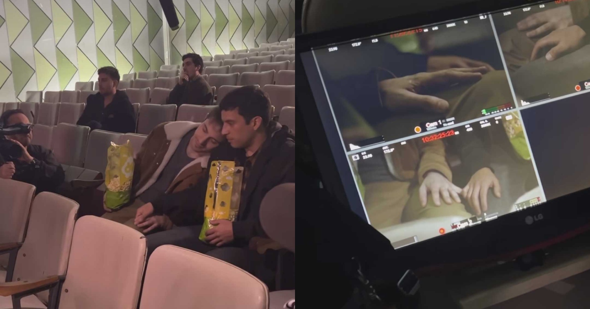 Como la vida misma: así fue el detrás de cámara de la romántica primera cita de Thiago y Joselo