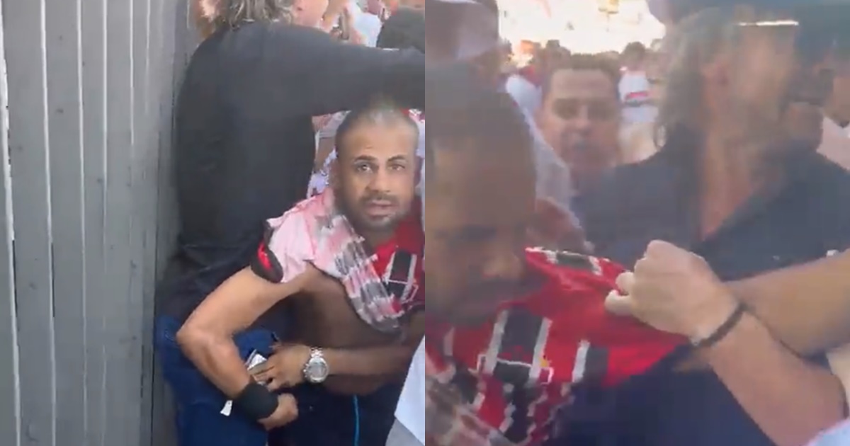 Diego Lugano sufrió robo de celular en plena celebración de Sao Paulo y él mismo atrapó al ladrón