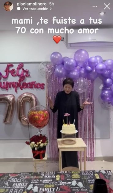 La sensible pérdida que enluta a la ex Morandé con Compañía, Gisela Molinero: “Nunca te voy a olvidar”