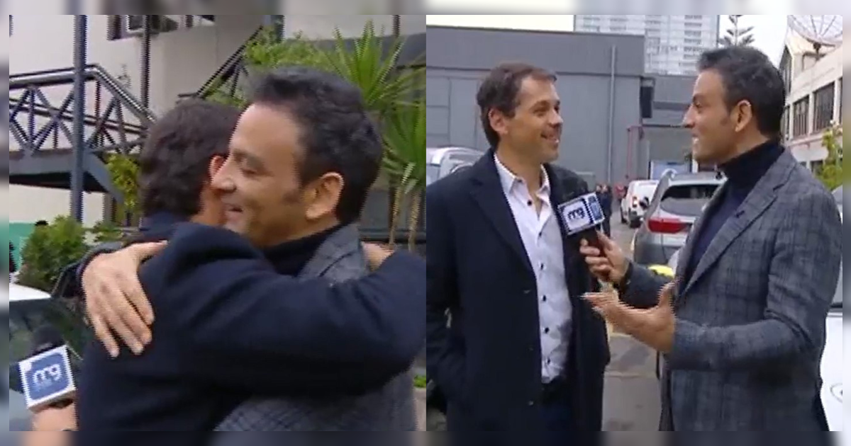 Gustavo Huerta apareció por primera vez en Mega: recibió emotivas palabras de Gonzalo Ramírez