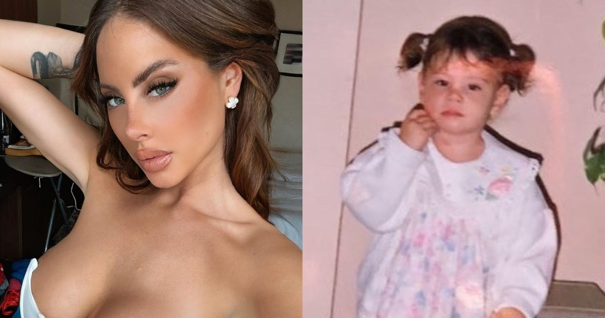 Así lucía antes Ignacia Michelson de niña