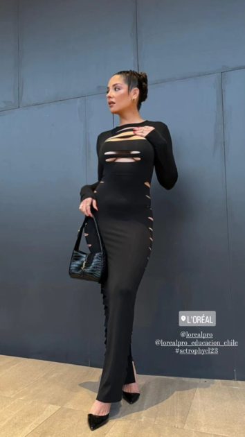 Kel Calderón deslumbró con un look de "impacto" en evento