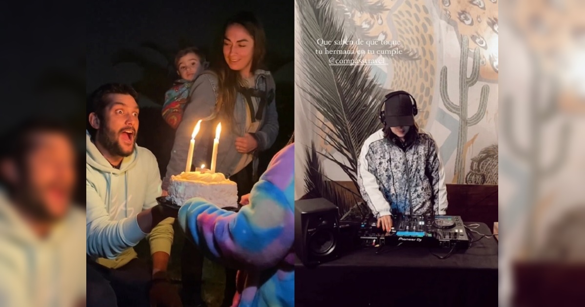 Mayte Rodríguez mostró cumpleaños de su hermano Miguel Ángel: María Jesús Sothers ofició de DJ