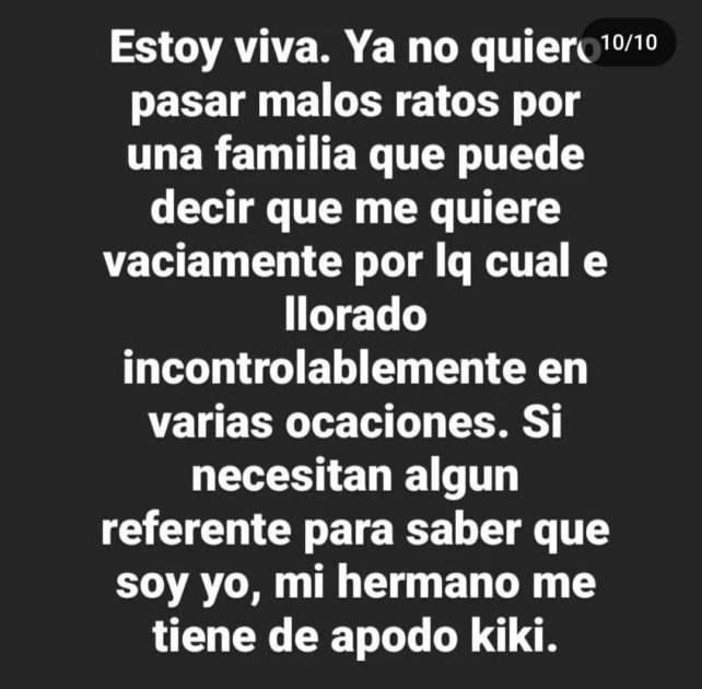 Mensajes Antonia González