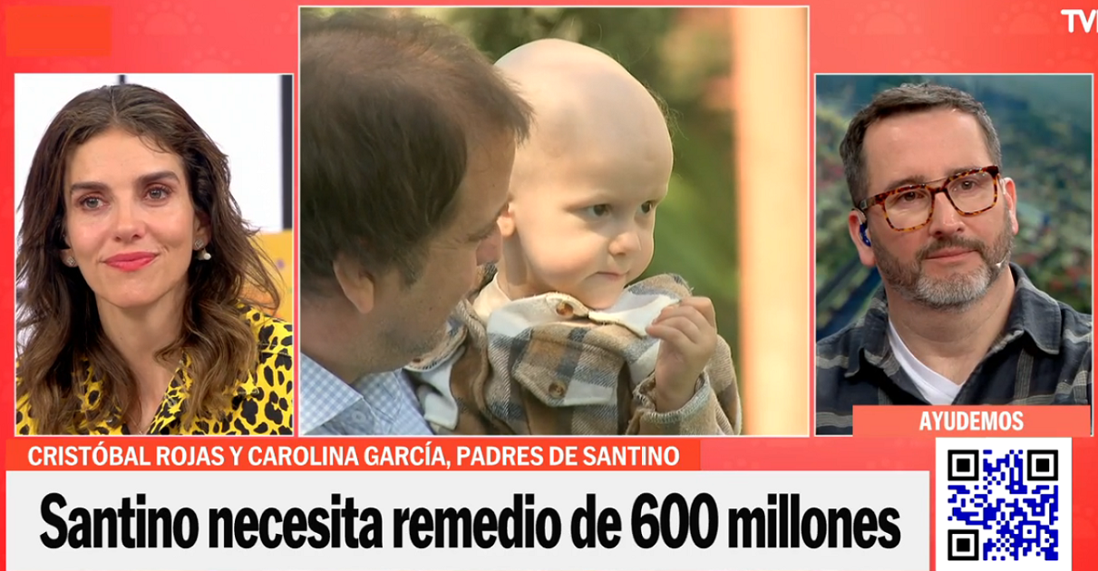 Periodista de Canal 13 necesita $600 millones para comprar fármaco para su hijo: 