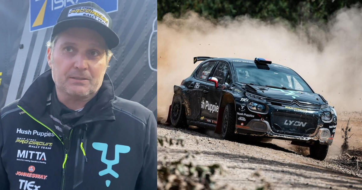 Piloto chileno fue internado de urgencia tras grave accidente en el Campeonato Mundial de Rally