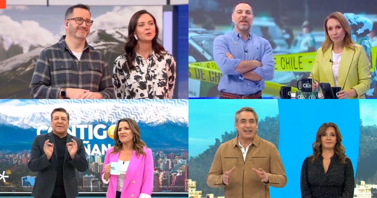 Cambios en el podio: ganador lideró con mínima diferencia en rating matinal de este viernes