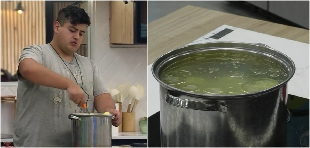 Destrozan a Rubén de Gran hermano por cómo echó a cocer papas: 