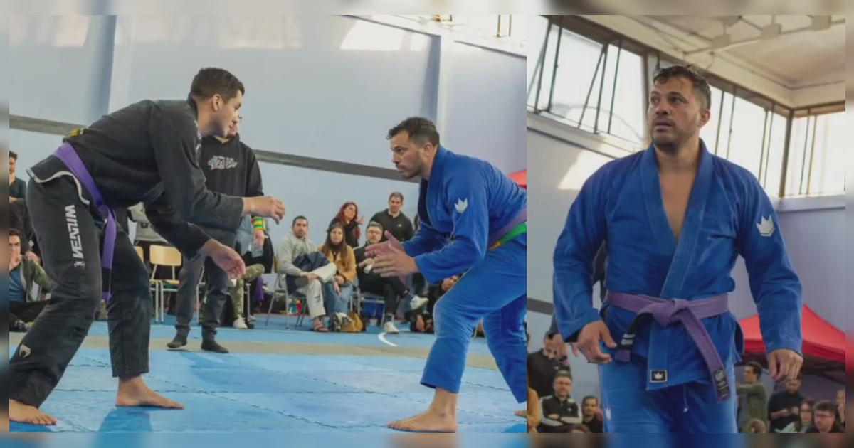 Simón Oliveros y su lado B en las artes marciales: “Por suerte no he tenido grandes lesiones”