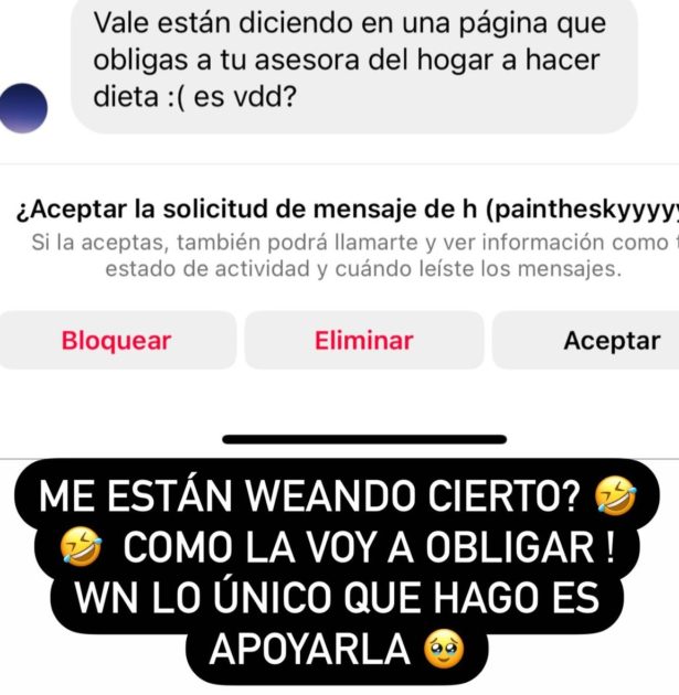 Vale Roth y supuesto maltrato a asesora del hogar