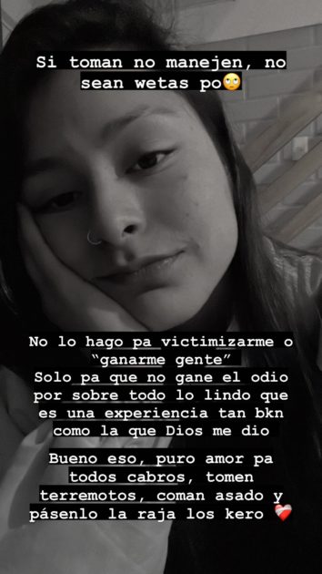 Vivi de Gran Hermano lanzó profundo mensaje tras recibir amenazas: "Es inevitable pensar cosas"