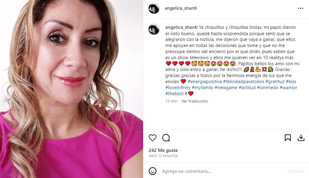 Publicación de Angélica Sepúlveda