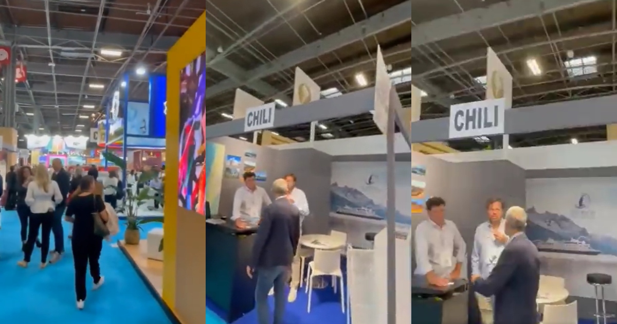 Tras video viral: la explicación del precario stand de Chile en importante feria turística de París