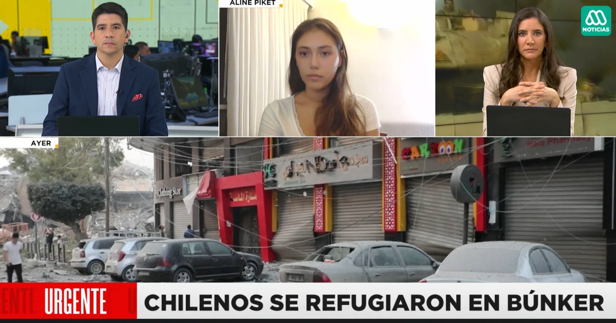 Chilenos refugiados en Israel se escondieron en búnker: 