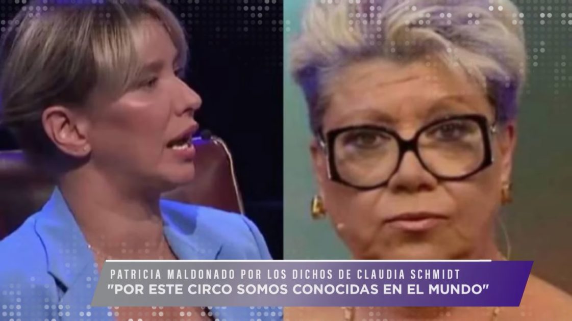 Claudia Schmidt respondio a Paty Maldonadió