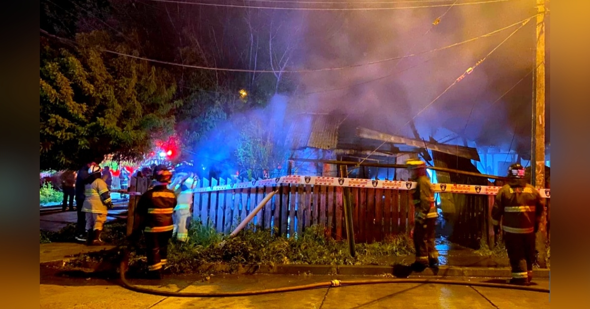 Incendio en Angol: quiénes eran los tres niños de 6, 8 y 11 años que fallecieron