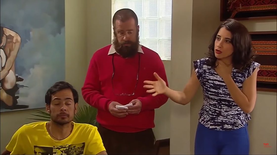 Elisa Zulueta en No abras la