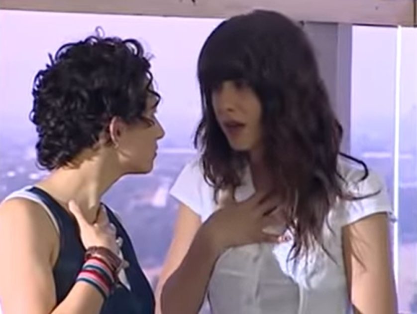 Elisa Zulueta y Manuela Martelli en Feroz