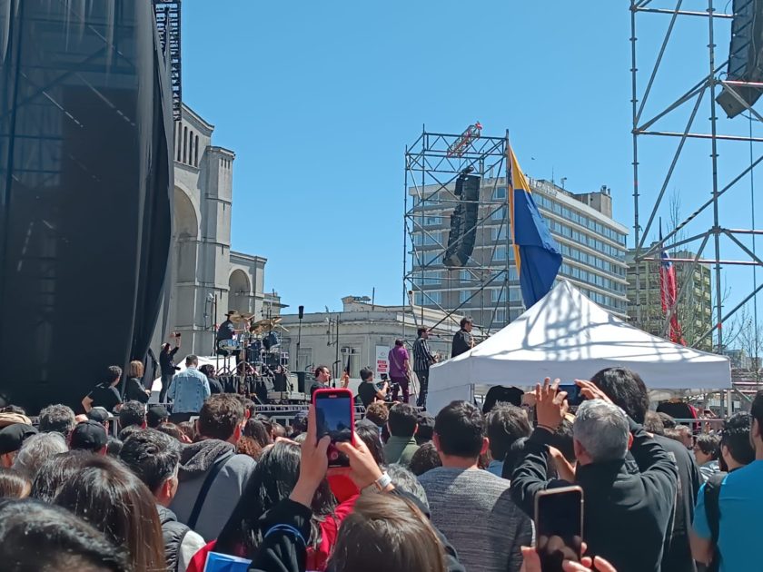 Los Tres en Concepción