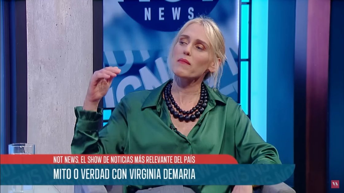 Virginia Demaría en Not News