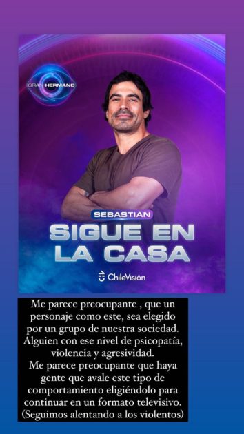 Yamila Reyna contra Sebastián Ramírez