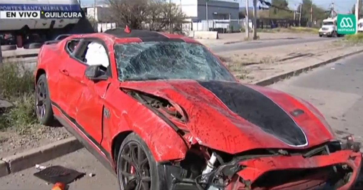 Carrera clandestina en Quilicura: accidente causó muerte de una mujer embarazada y un menor de edad