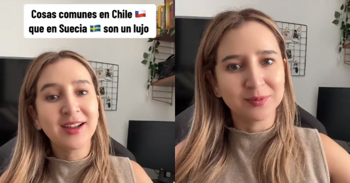 Chilena contó 3 cosas comunes en nuestro país que en Suecia son un lujo: “Creen que era millonaria”