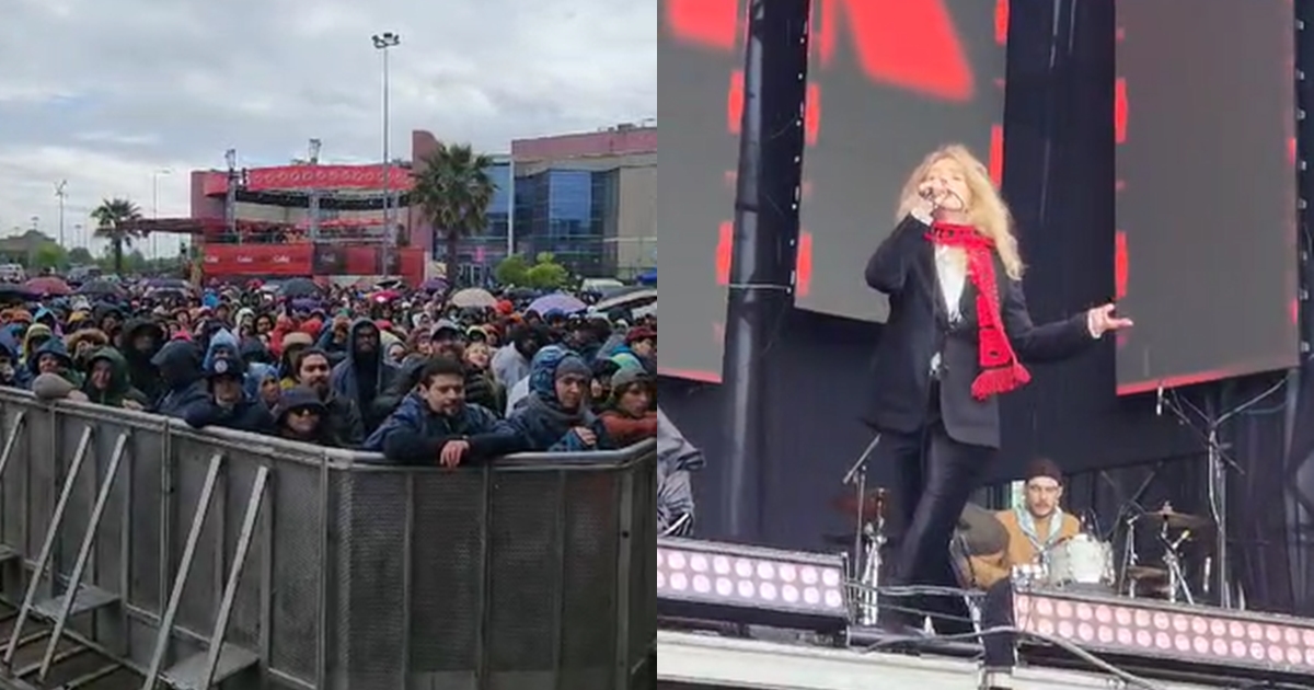 REC 2023 contra viento y marea: Christina y los subterráneos iniciaron shows al aire libre